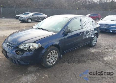 2010 Chevrolet Cobalt Lt from USA, damaged, VIN 1G1AD5F55A7217201